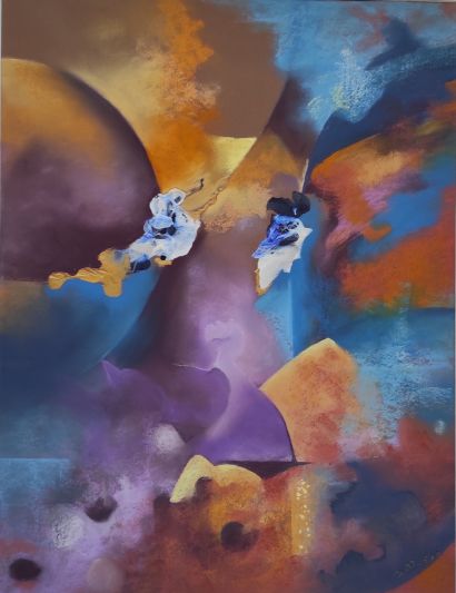 Voyage à nulle part - a Paint Artowrk by Allosiette